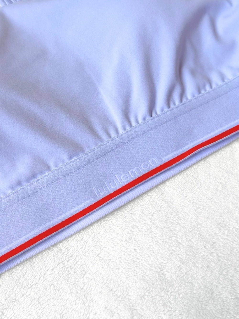 NWT Lululemon Flow Y Bra + Hotty Hot Shorts Set – Serene Blue – Size 6 - Picture 9 of 16